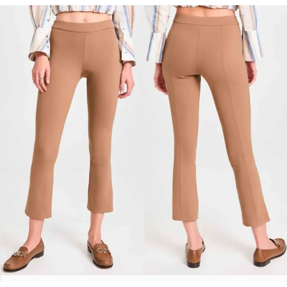 Theory Women's CL Kick Pant T Palomino Bistretch 3 Pants Sz 00 NWT 325 Beige